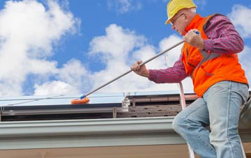 Woolgarston soft wash roof cleaning